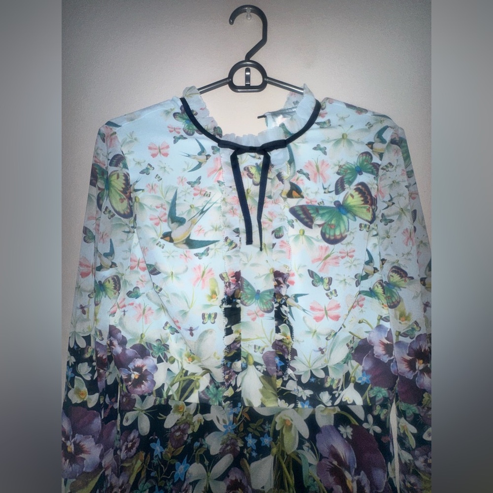 Ted Baker Meelia Entangled Enchantment Dress Size 3 (US 8) - Picture 6 of 16